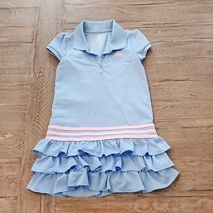 Girls toddler collar tennis dress